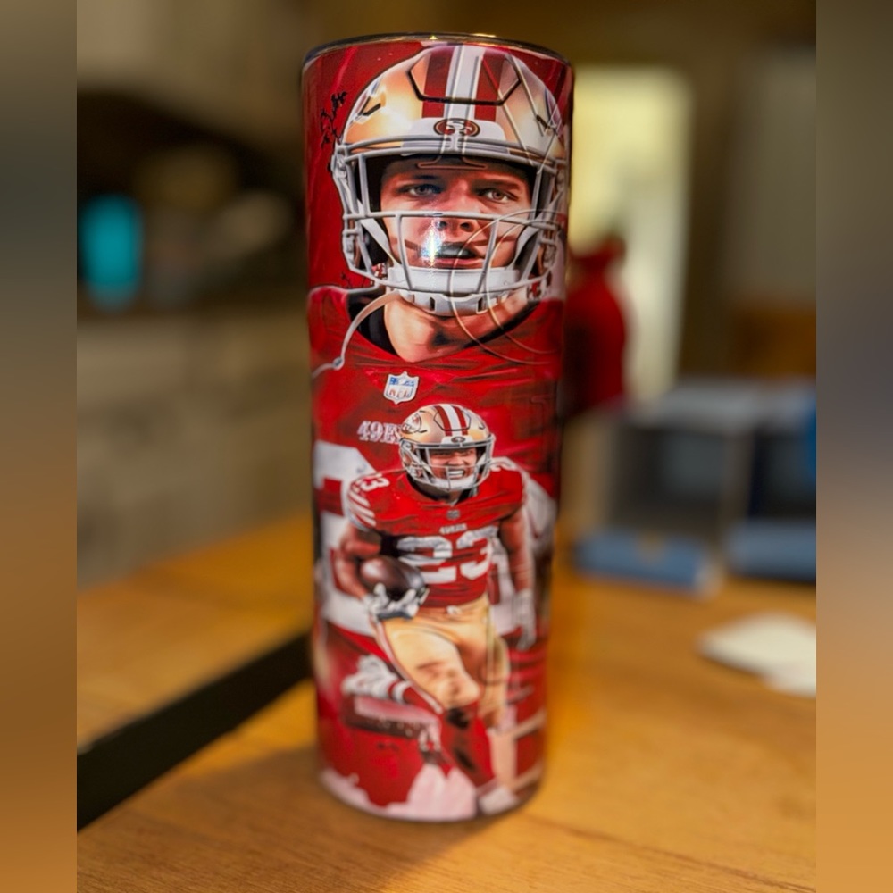 SF 49ers CMC 20 is Tumbler!